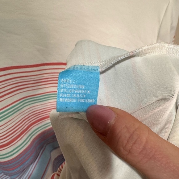 J. McLaughlin Catalina Cloth Nicola White Striped Dress‎ Large - Picture 7 of 8